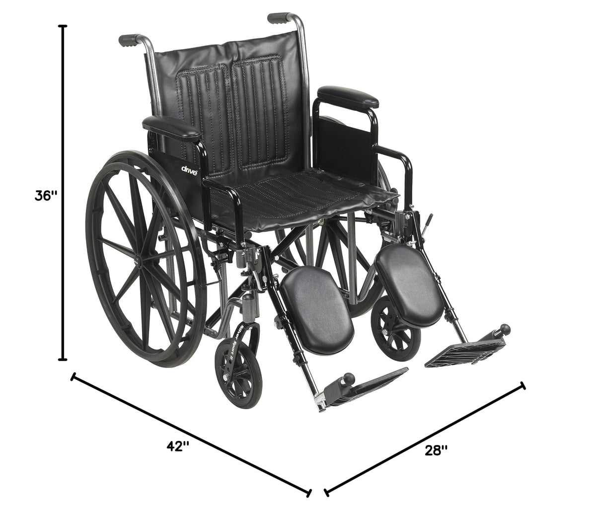 Silver Sport 2 Transport Wheelchair U67868