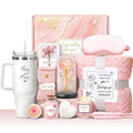 Pink 11Pcs Self Care Gift Basket Z82156