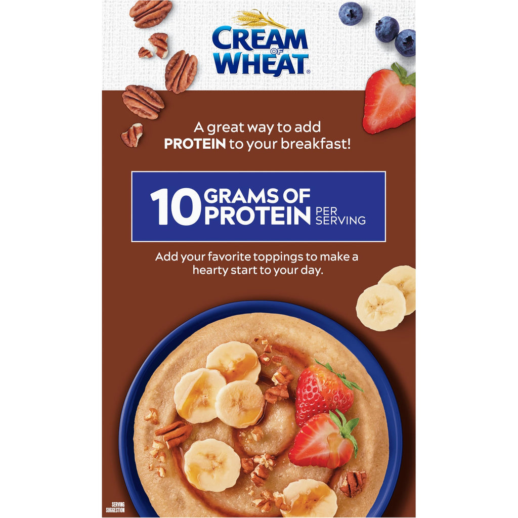 Instant High Protein Hot Cereal, Maple Brown Sugar, 12 Packets I68610