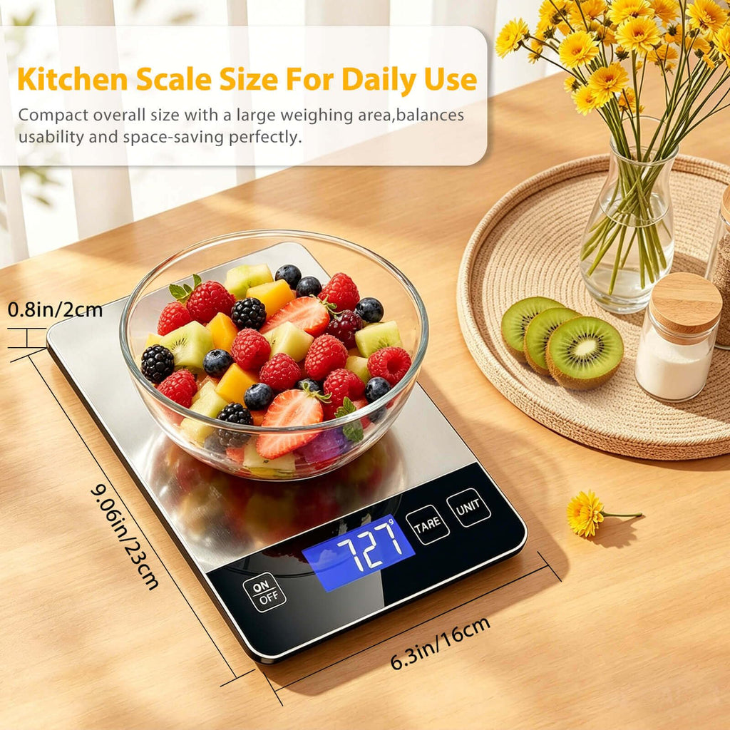 33lb Digital Stainless Steel Food Scale P203