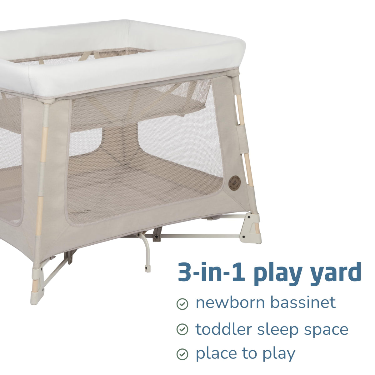 Baby Playard with Bassinet and Mat Q4159