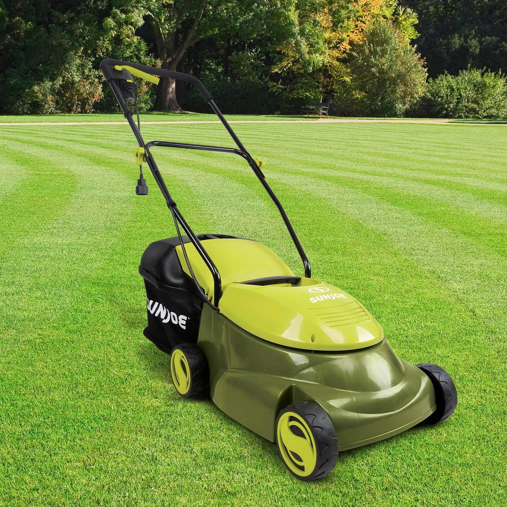 14-Inch 12-Amp Electric Lawn Mower with 10.6-Gallon Bag L4055