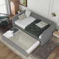 Twin Upholstered Daybed with Trundle J4023