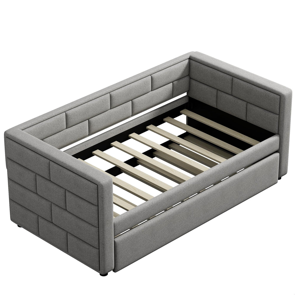Twin Upholstered Daybed with Trundle J4023